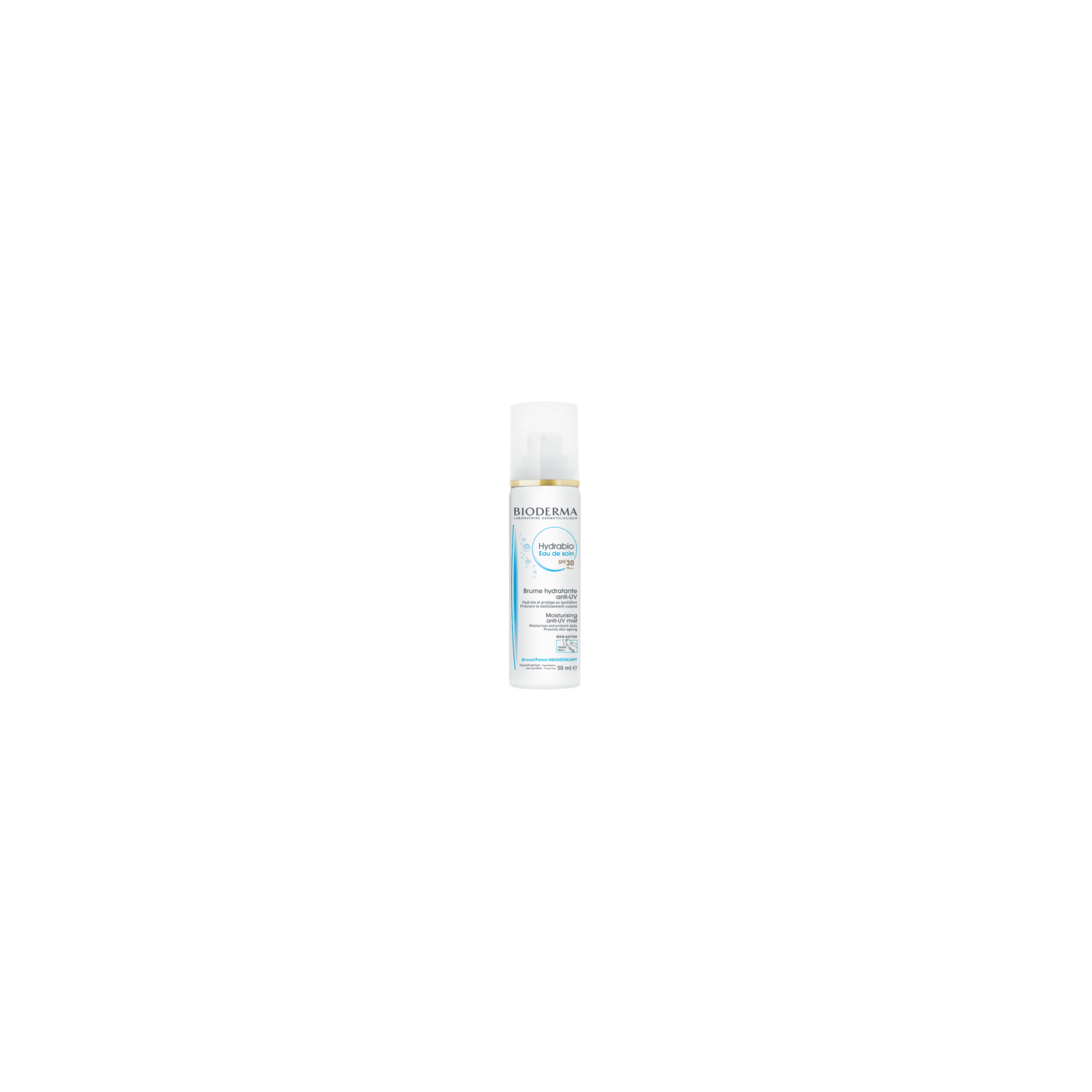 BIODERMA HYDRABIO EAU DE SOIN SPF30 50ML