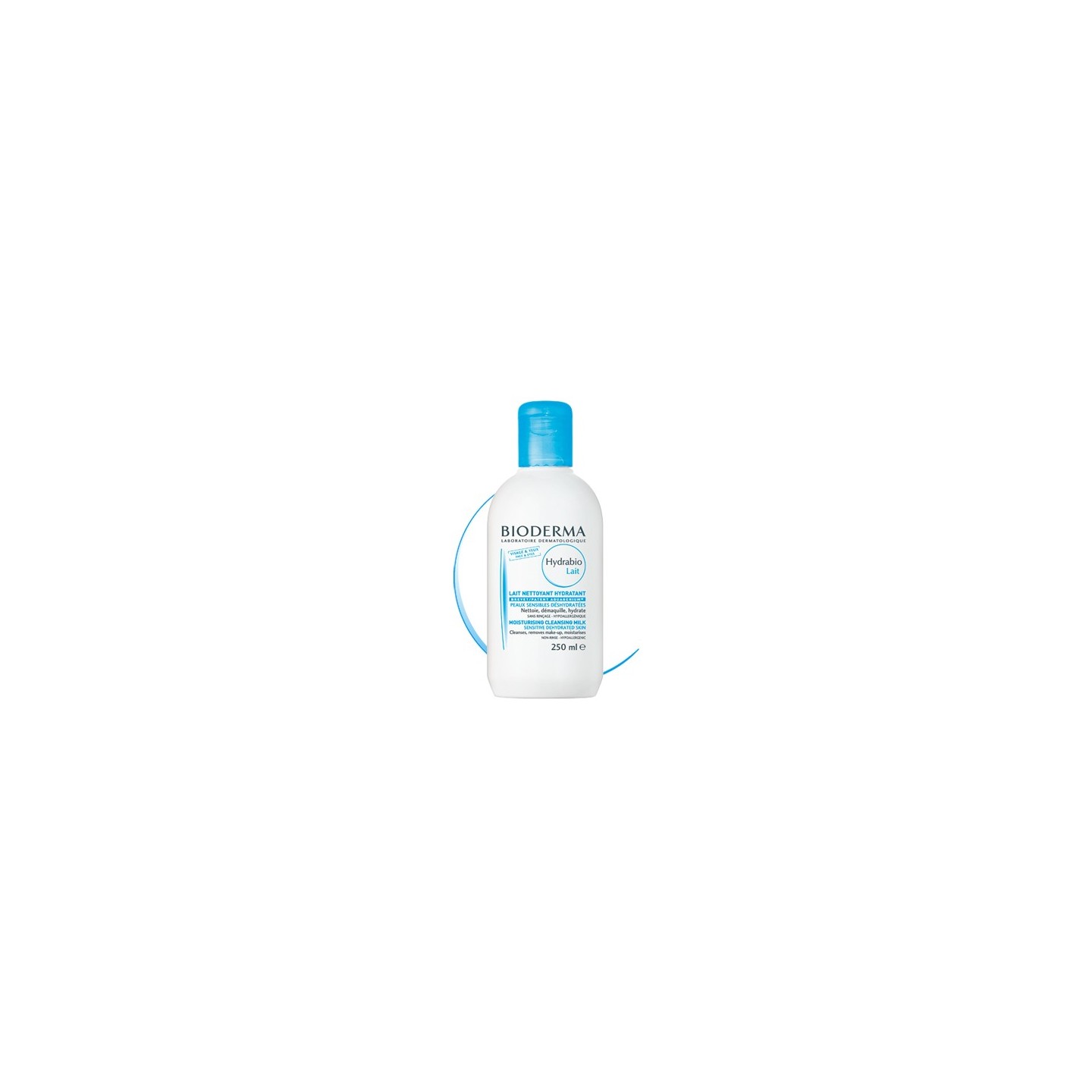Bioderma hydrabio lait nettoyant hydratant 250ml