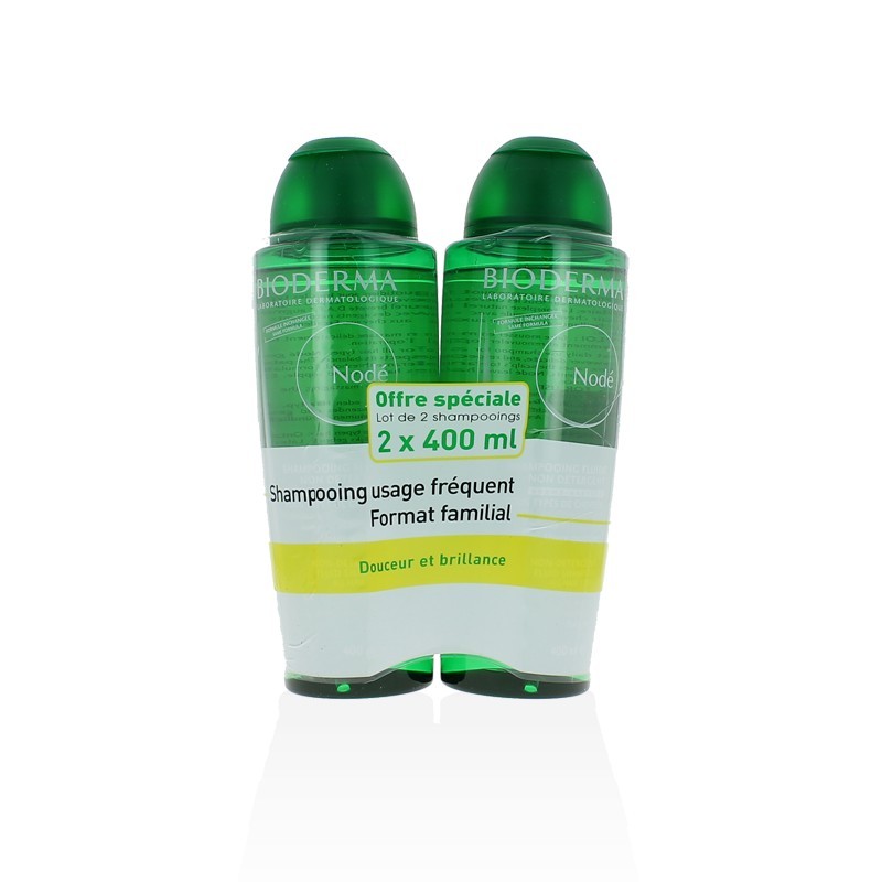 Pharmacie Bastille - Bioderma nodé shampooing fluide 2 x 400ml