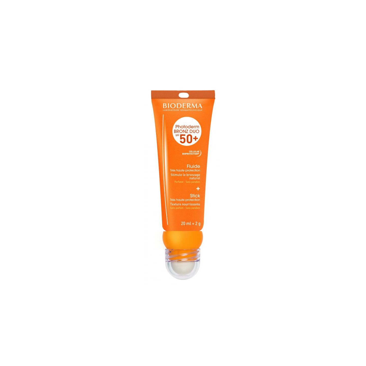 Bioderma Photoderm Bronz Duo SPF 50+ Fluide 20ml + Stick 2g offert