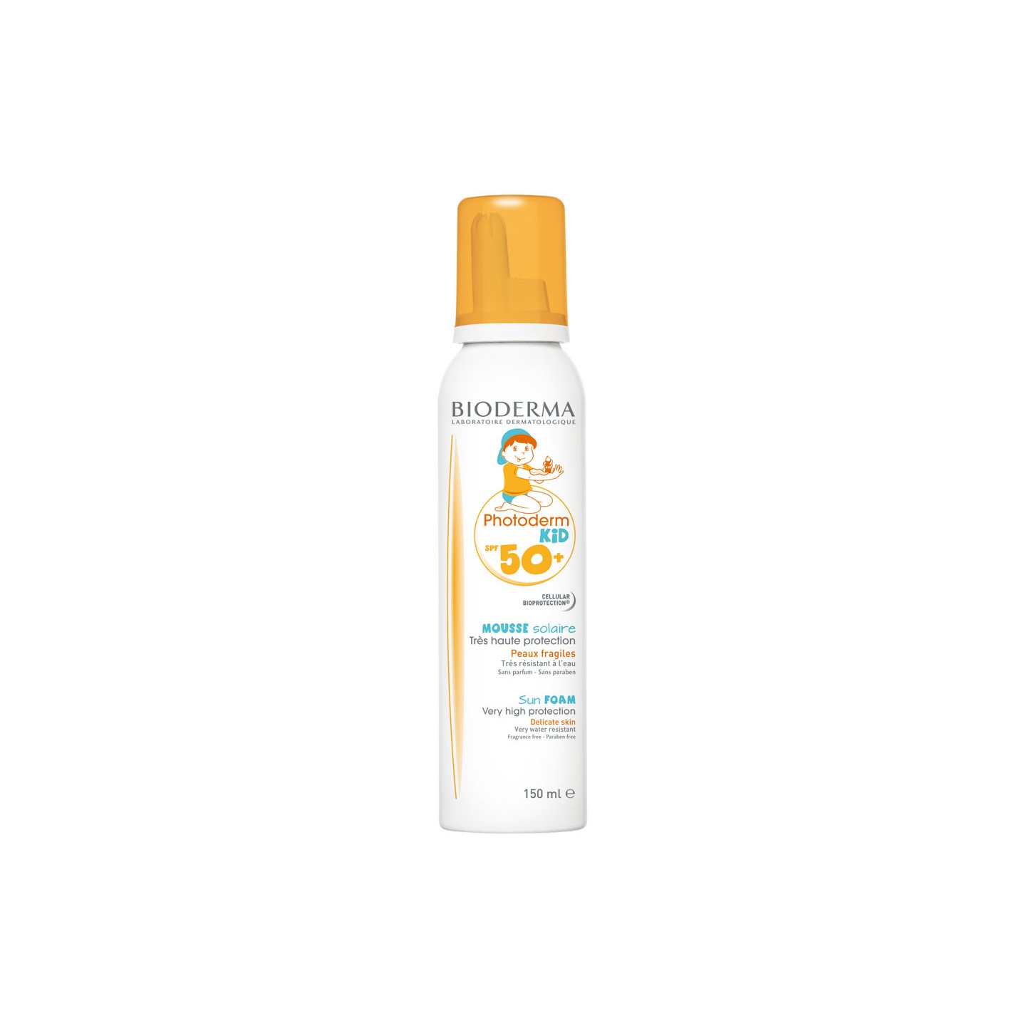 BIODERMA PHOTODERM KID SPF50+ MOUSSE SOLAIRE SPRAY 150ML
