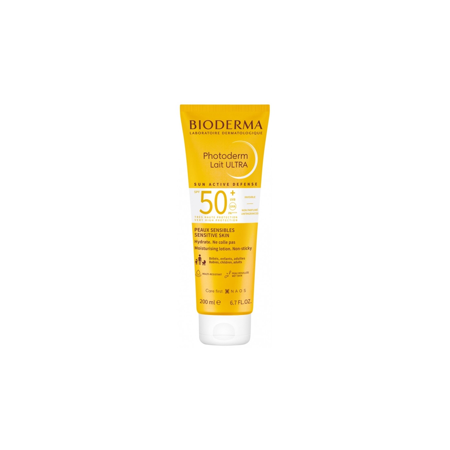 Bioderma Photoderm Lait Ultra Sun Active Defense SPF50+ - 200ml