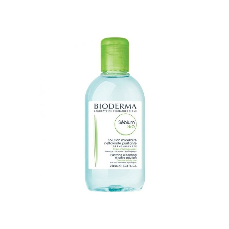 Pharmacie Bastille - Bioderma sébium h2o solution micellaire 250ml