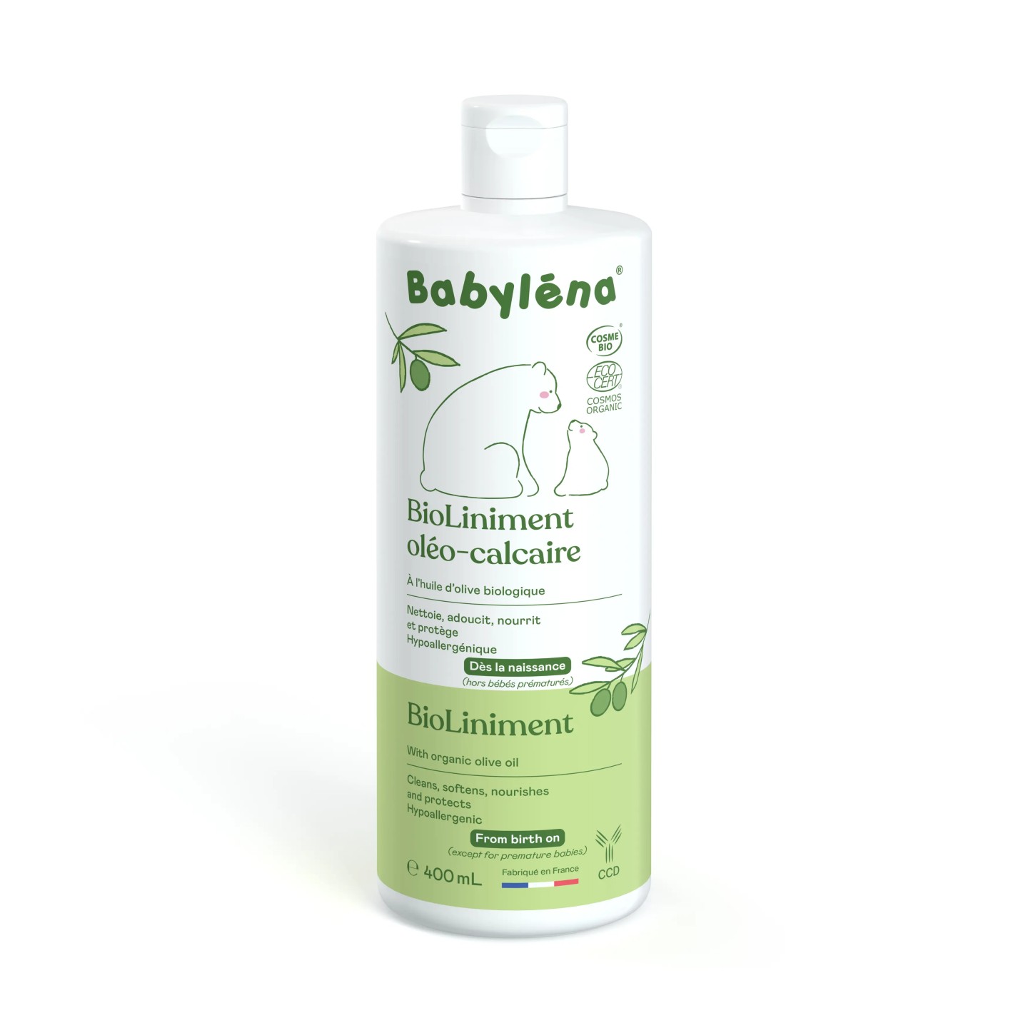 Bioes Babyléna BioLiniment Oléo-Calcaire 400 ml