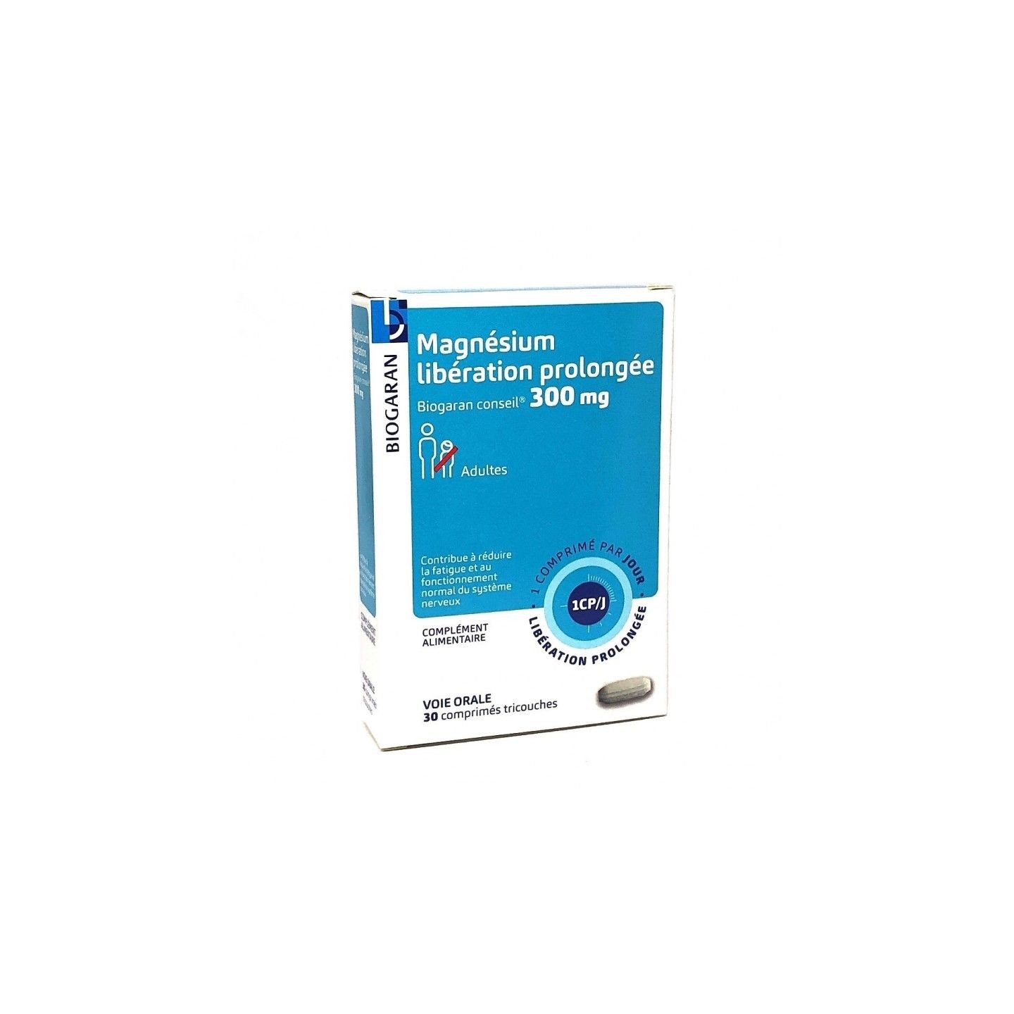 Biogaran Magnésium 300 mg libération prolongée - 30 comprimés