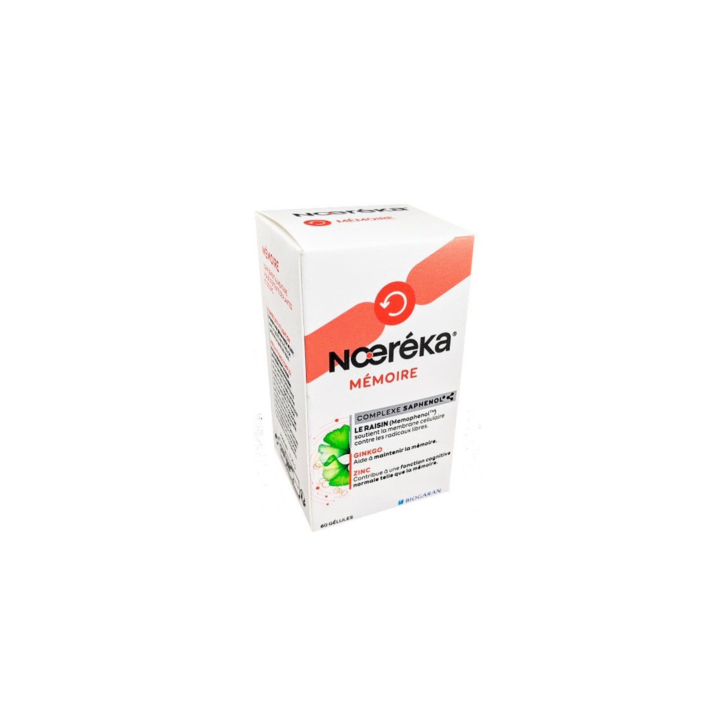 Biogaran Noeréka Mémoire - 30 gélules