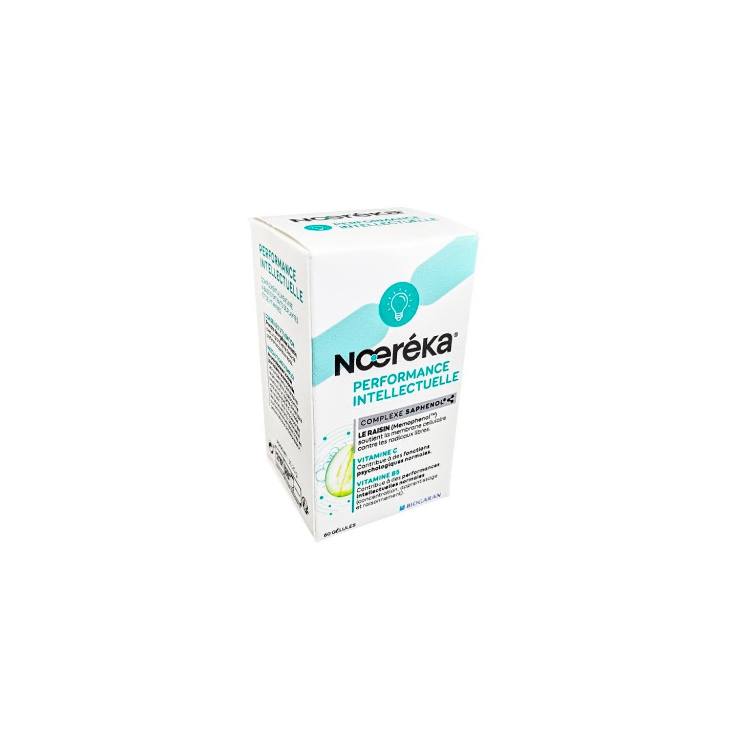 Biogaran Noeréka Performance intellectuelle - 60 gélules