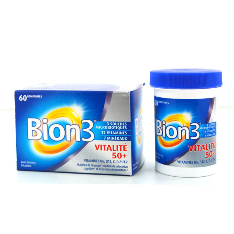 Bion 3 Sénior activateur de vitalité 60 capsules