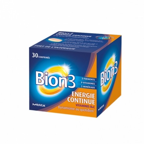 Bion énergie continue 30 comprimés