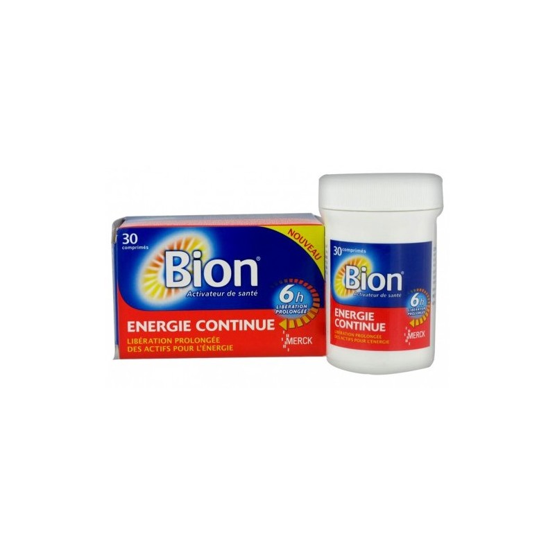 Pharmacie Bastille - Bion énergie continue 30 comprimés