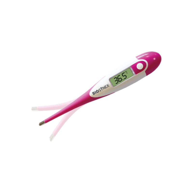 Pharmacie Bastille - Biosynex Exacto thermomètre digital flexible rose