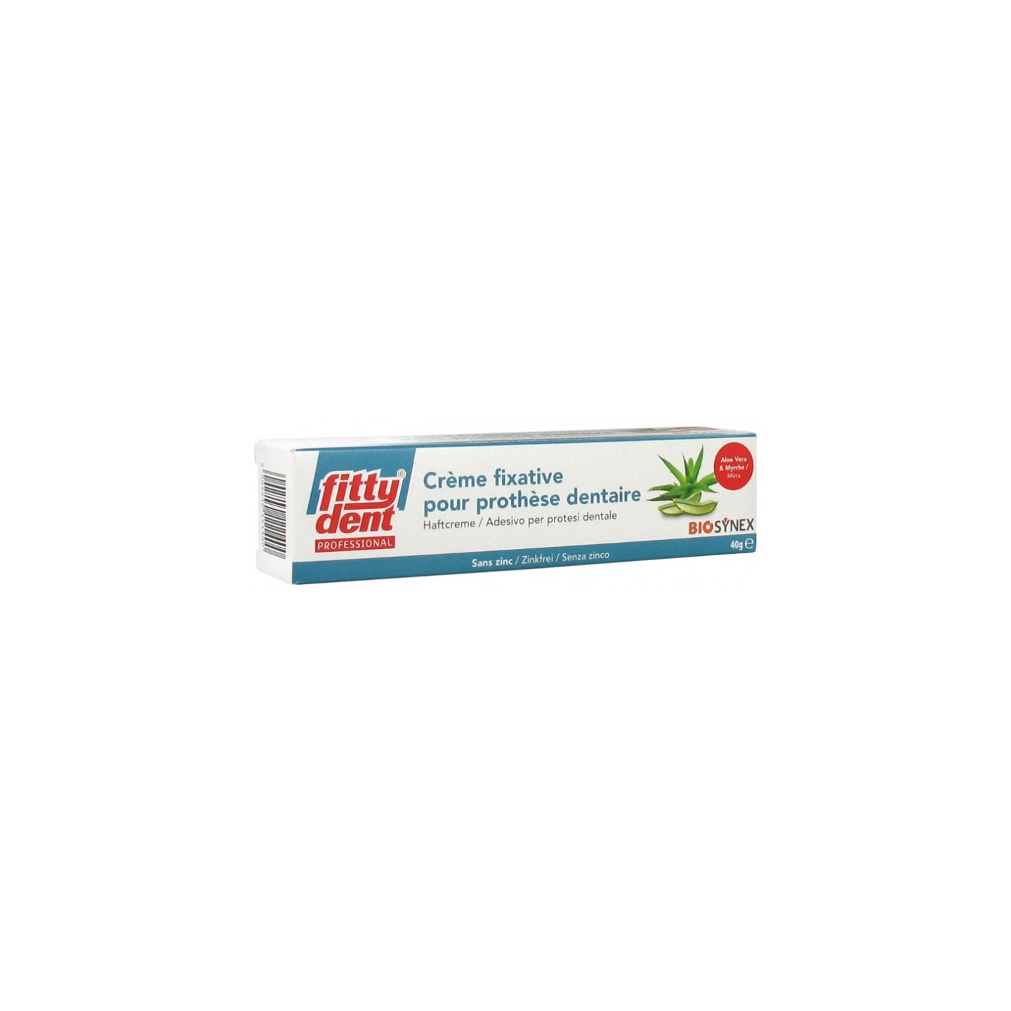 Biosynex Fittydent Professional Crème fixative pour prothèse dentaire - 40g