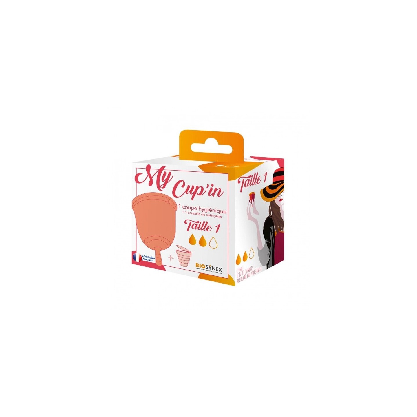 Biosynex My Cup'in coupe hygiénique taille 1 - 1 unité