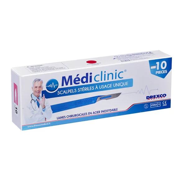BISTOURIS JETABLES STÉRILES MEDICLINIC