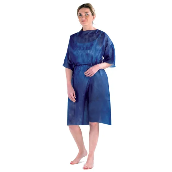 BLOUSES PATIENTS À USAGE UNIQUE - SACHET DE 10