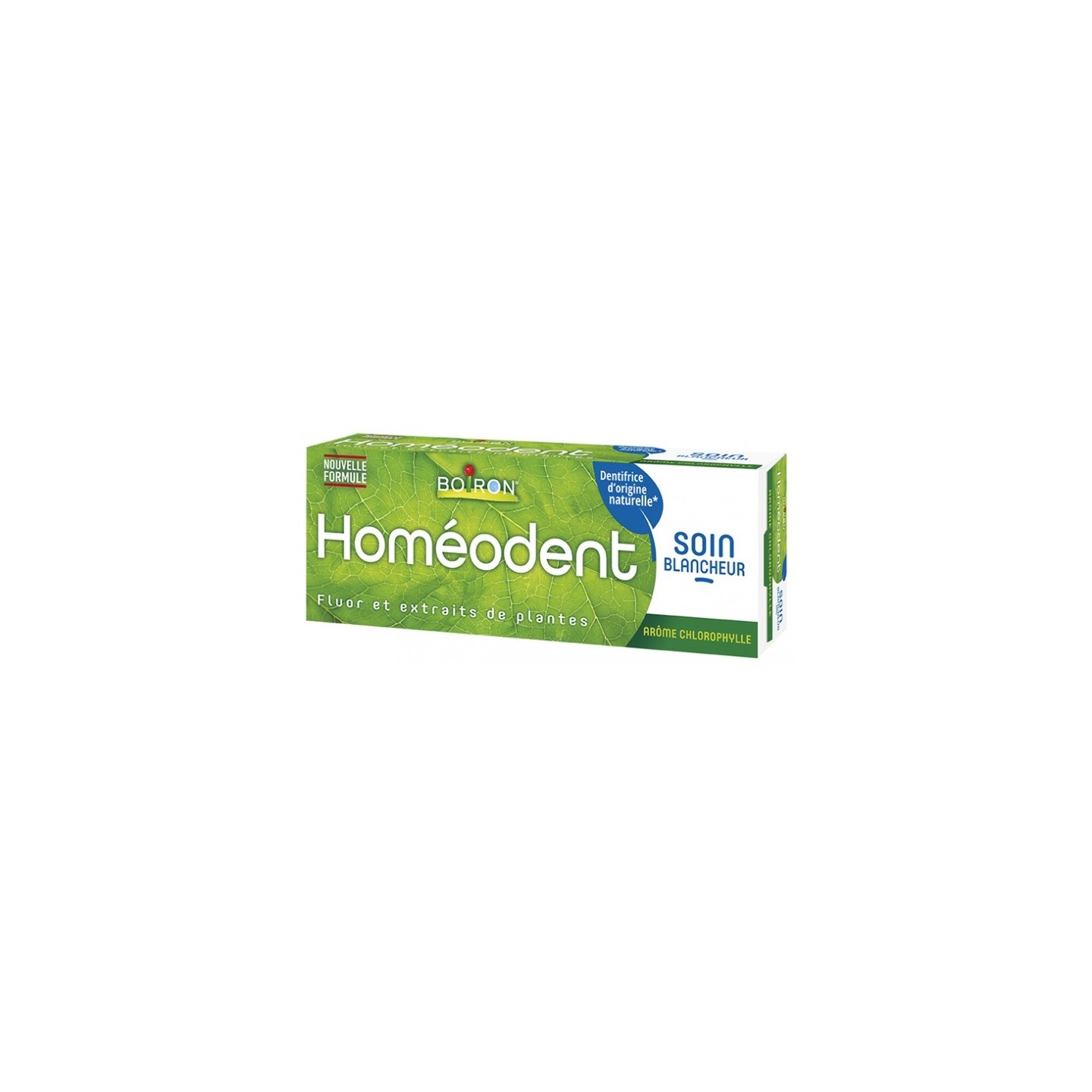 Boiron Homéodent Dentifrice soin blancheur chlorophylle - 75ml