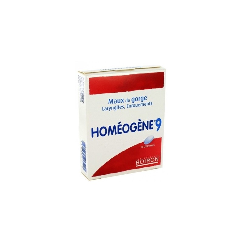 Pharmacie Bastille - Boiron Homéogène 9 comprimés à sucer