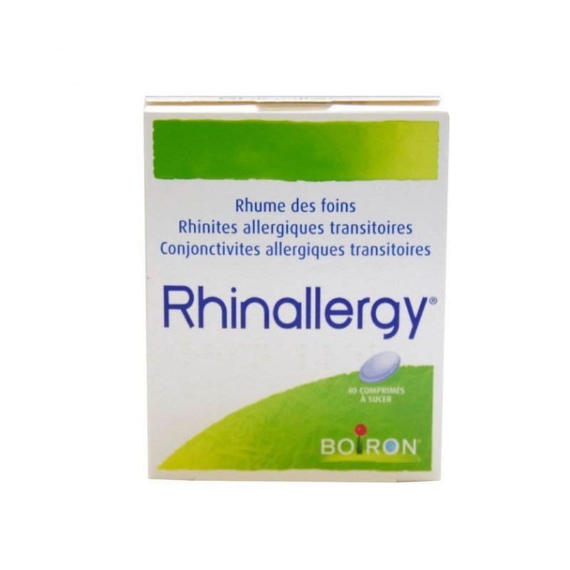 Pharmacie Bastille - Boiron Rhinallergy 40 comprimés