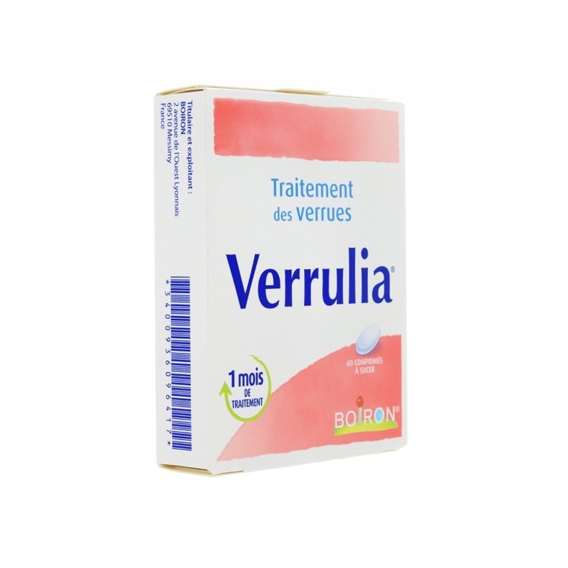 Pharmacie Bastille - Boiron Verrulia 60 comprimés