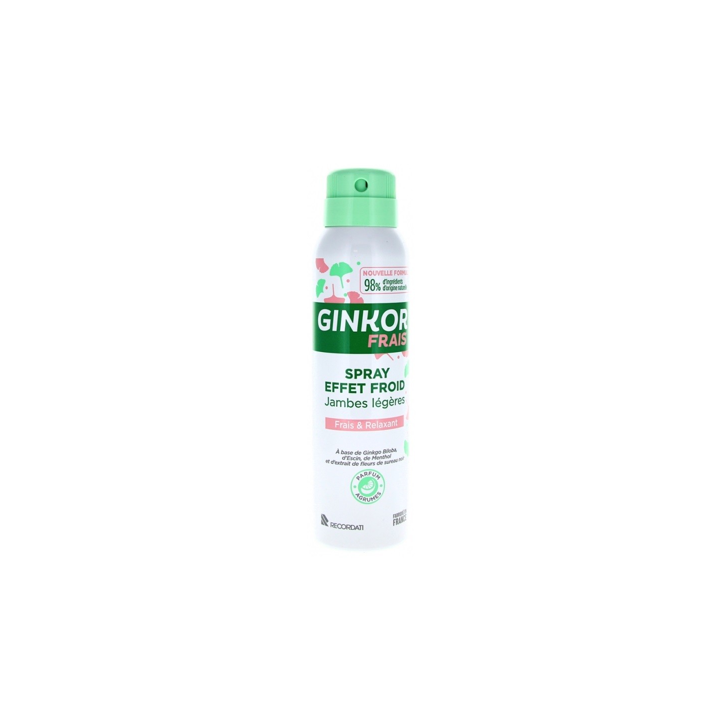 Bouchara Ginkor Frais Spray effet froid jambes légères - 125ml