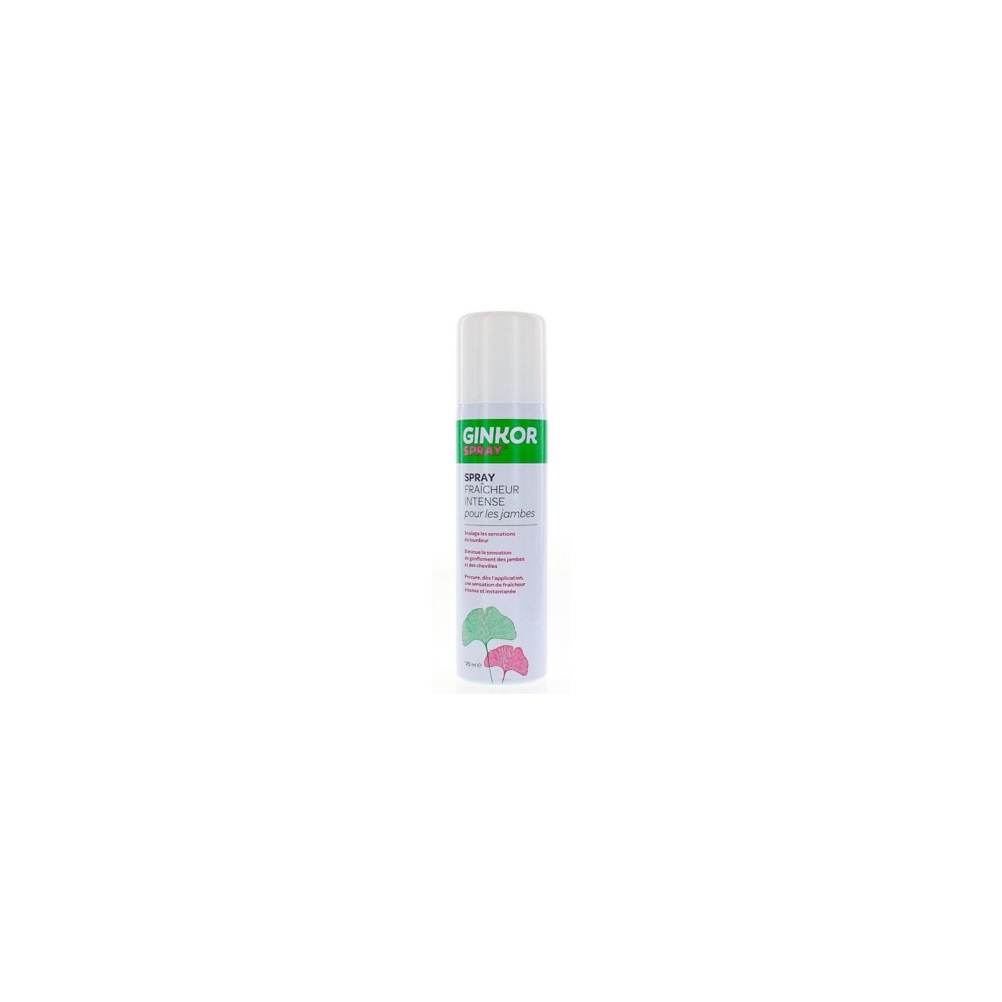 Bouchara Ginkor Spray fraîcheur intense pour jambes lourdes - 125ml