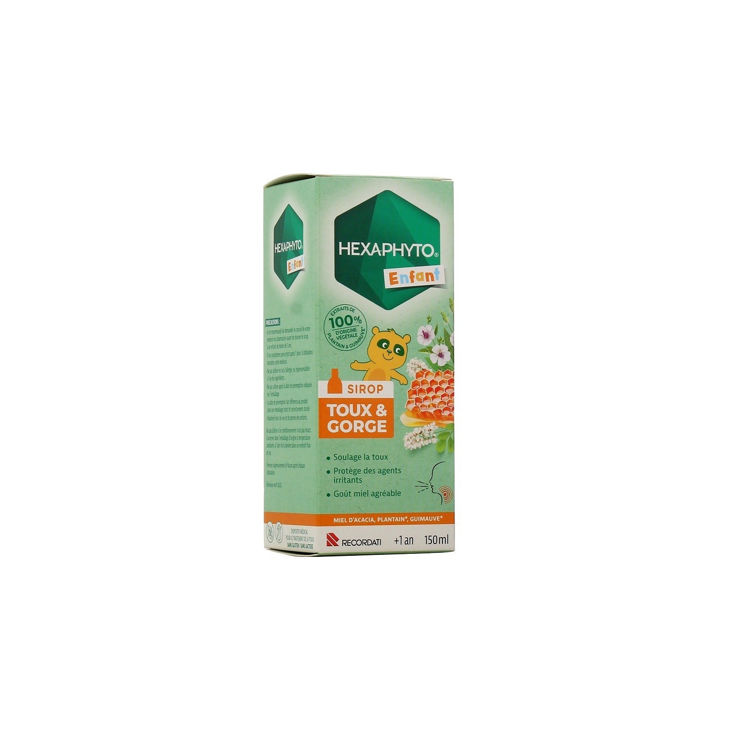 Bouchara Hexaphyto Enfant Sirop toux et gorge - 150ml