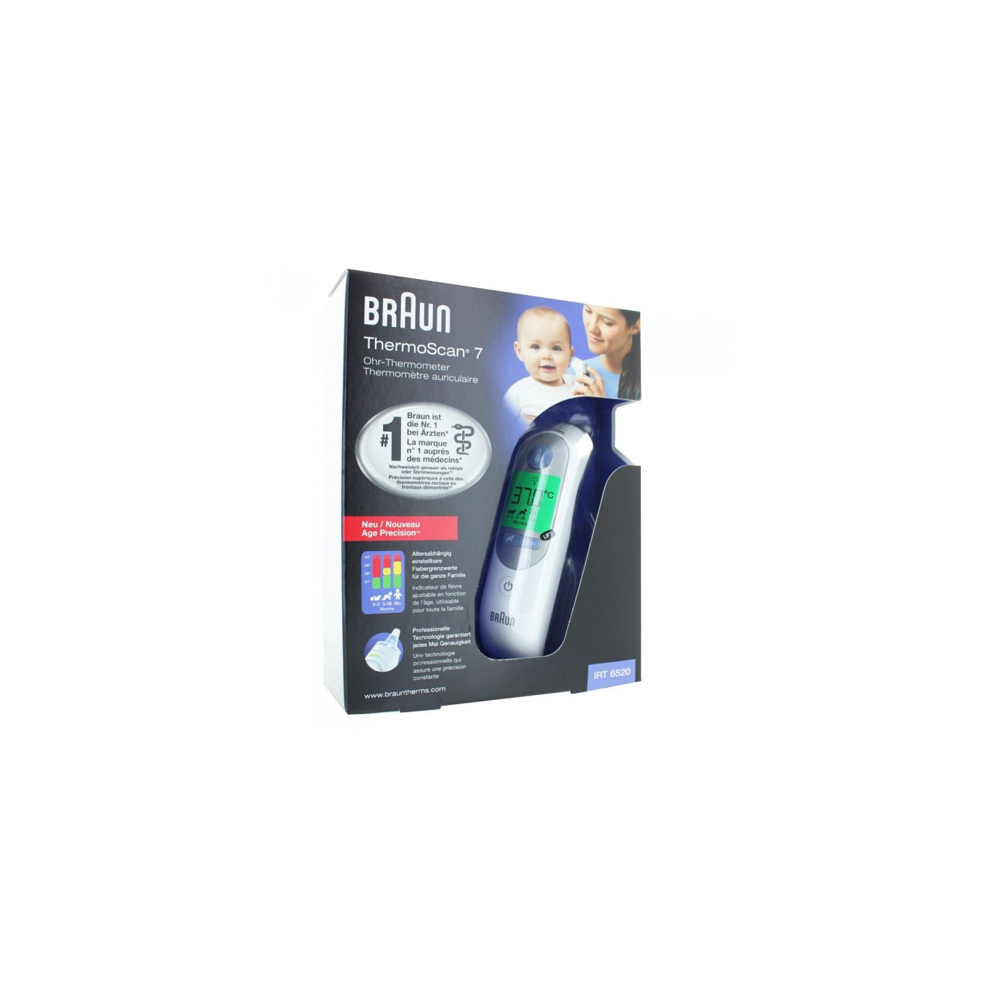 Braun Thermoscan 7 thermomètre auriculaire