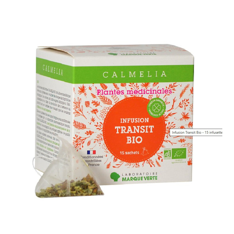 CALMELIA BIO INFUSION TRANSIT 15 SACHETS