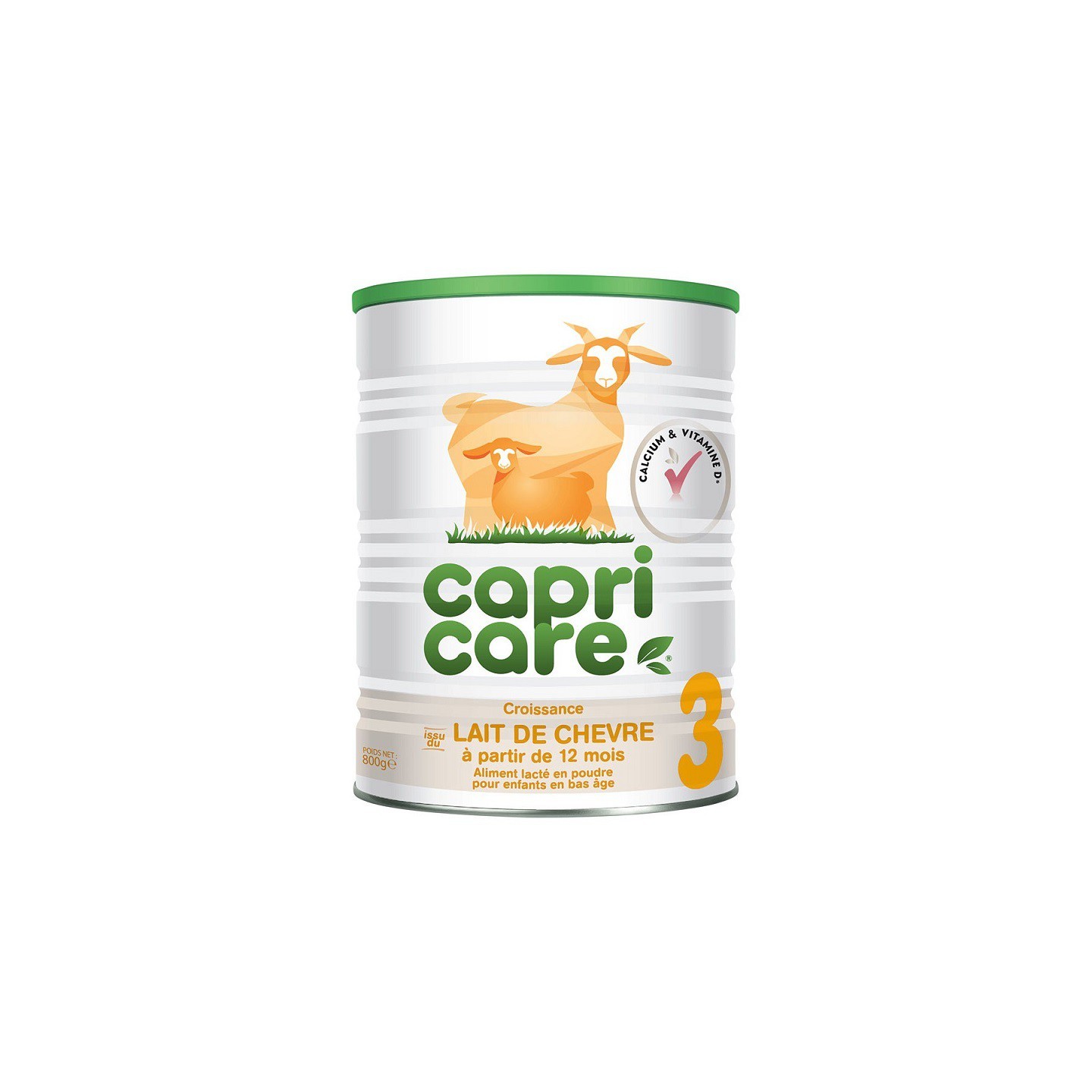 CapriCare Lait de chèvre 3ème âge croissance - 800g