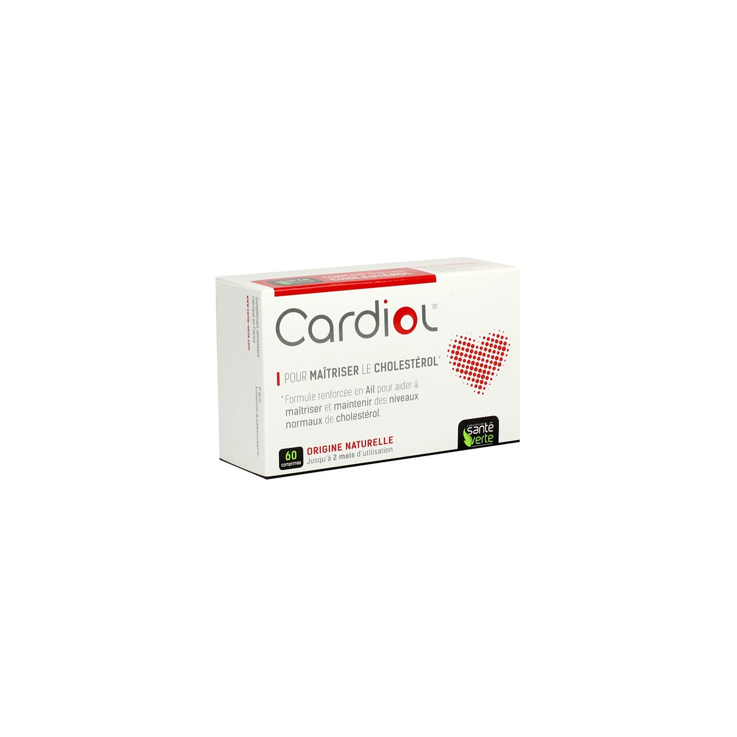 Cardiol 60 Comprimés Santé verte