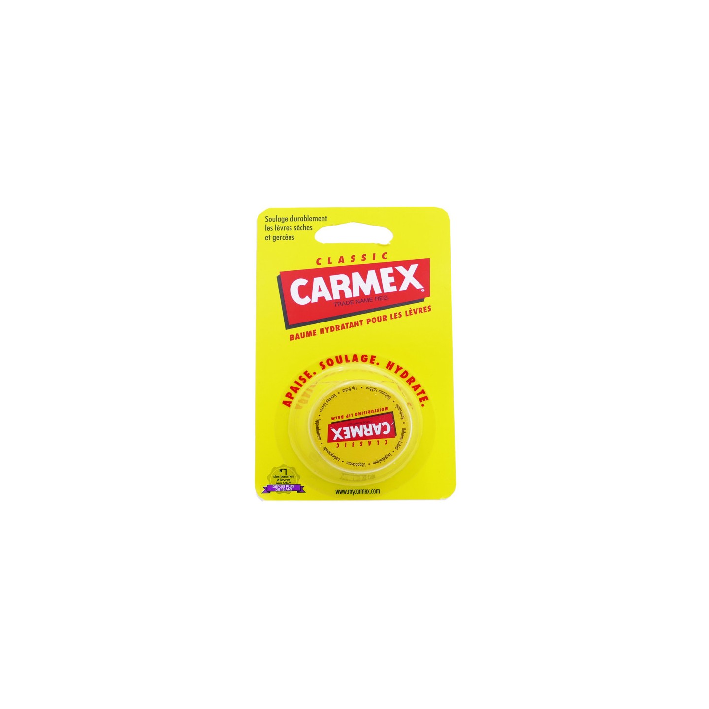 Carmex Naturally Baume lèvres hydratant - 7.5g
