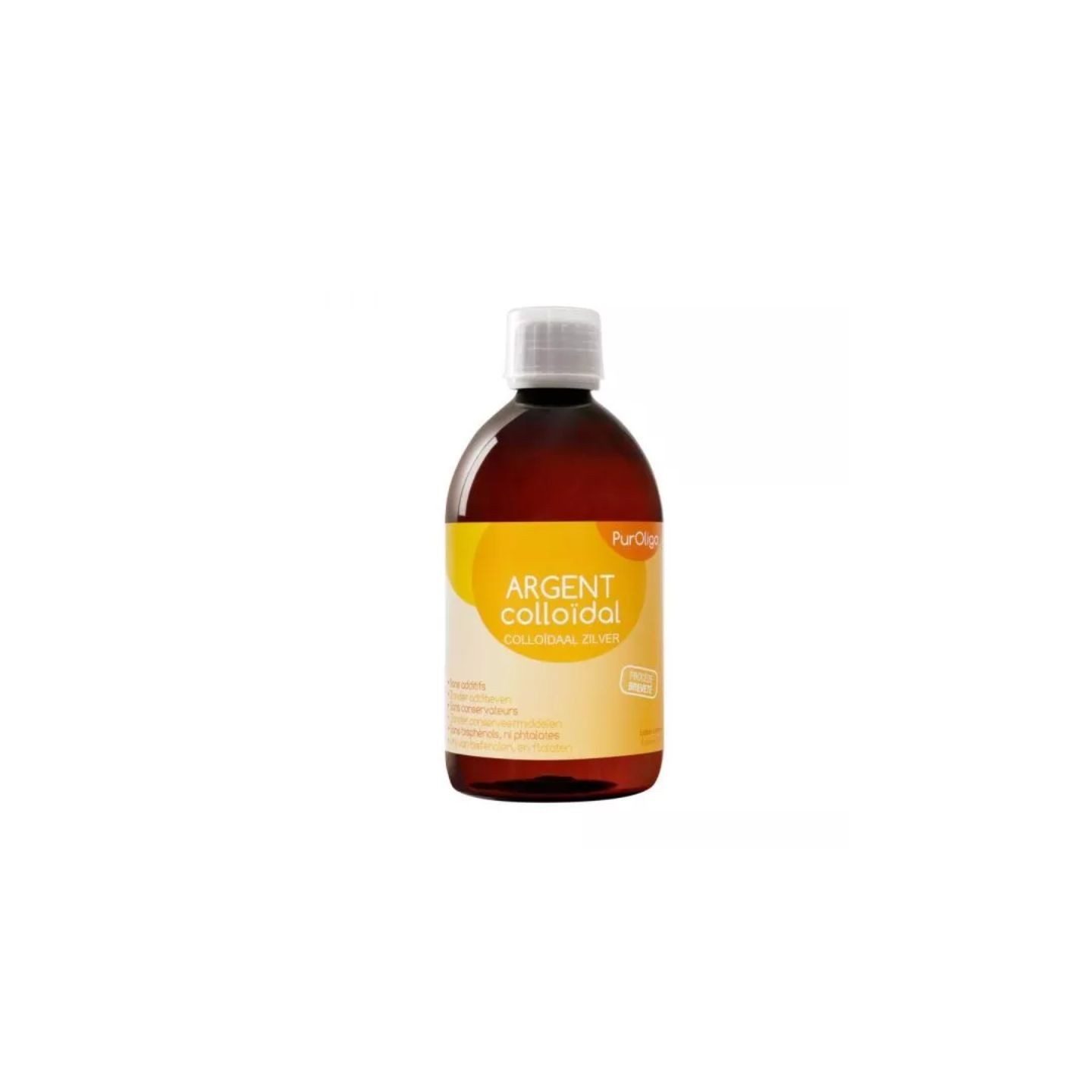 Catalyons PurOligo Argent colloïdal 20 ppm - 500ml