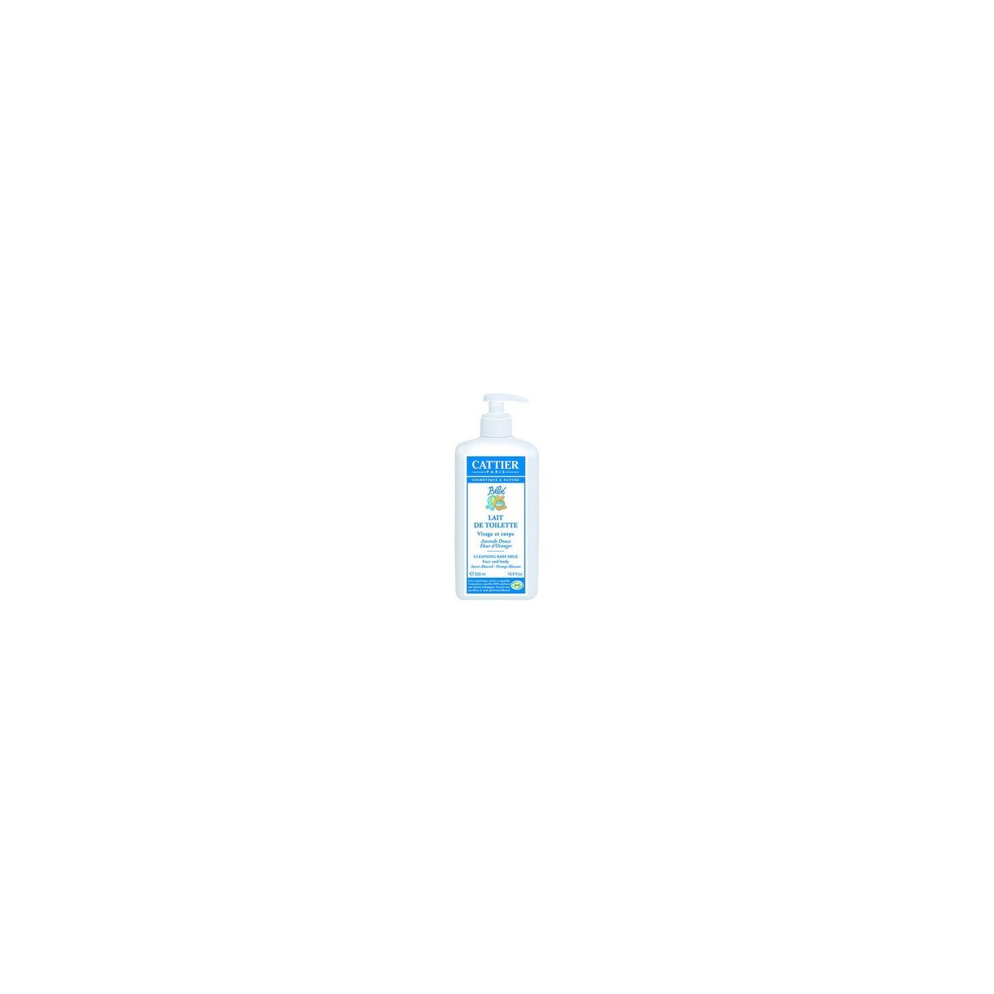 Cattier bébé lait de toilette 500ml