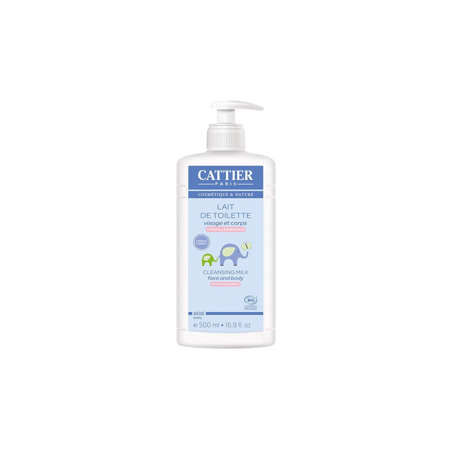 Cattier bébé lait de toilette Bio - 500ml
