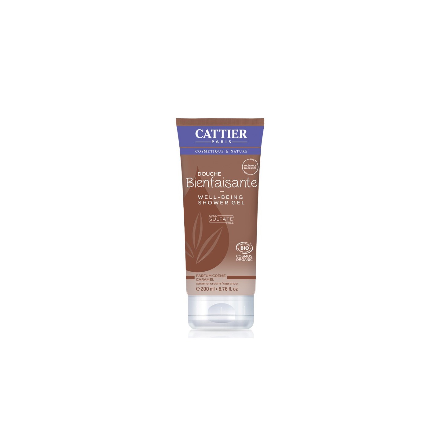 Cattier douche bienfaisante parfum caramel 200ml