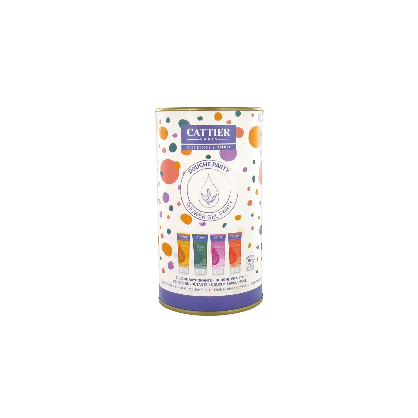 Cattier douche party - 4 x 40ml