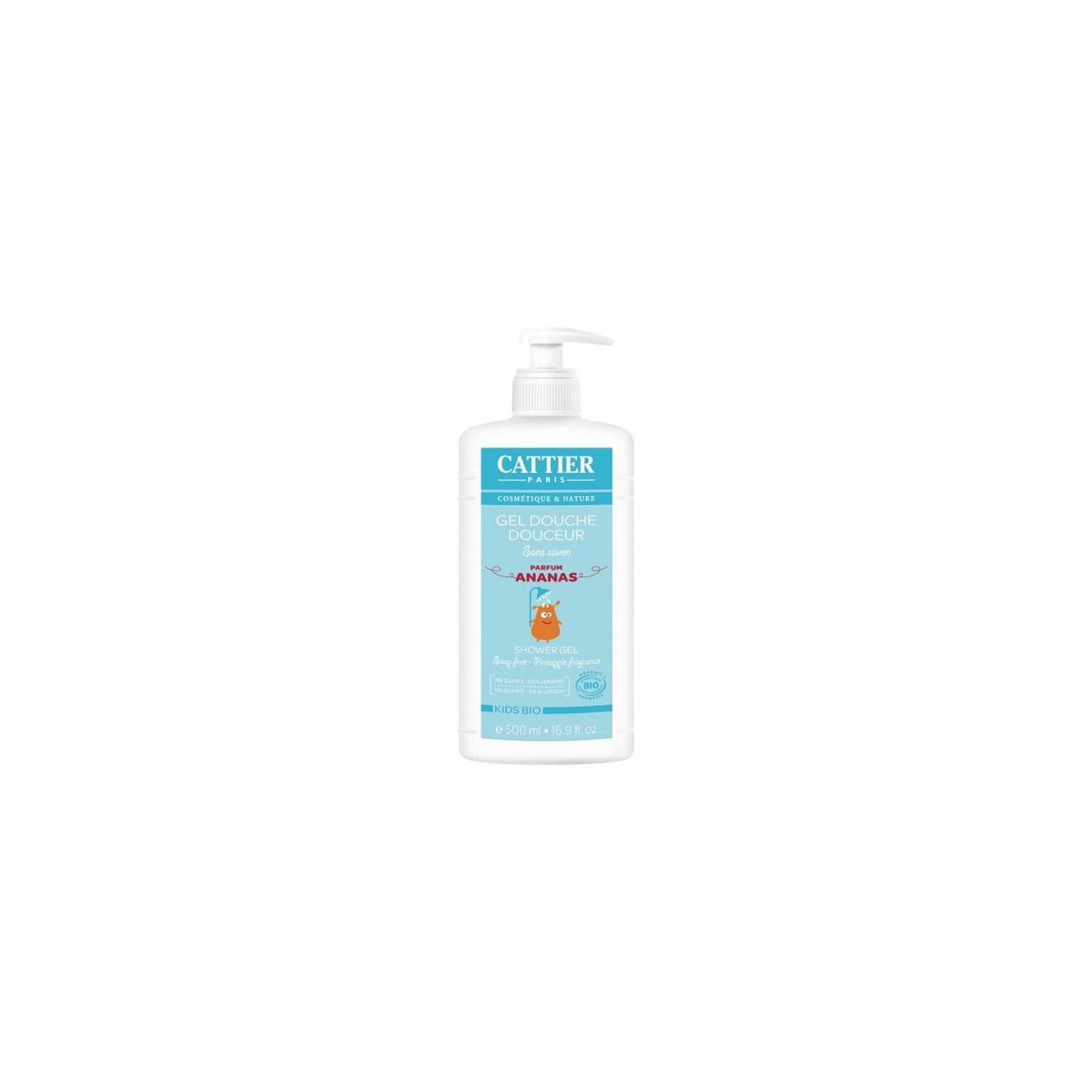 Cattier gel douche douceur enfants - 500ml
