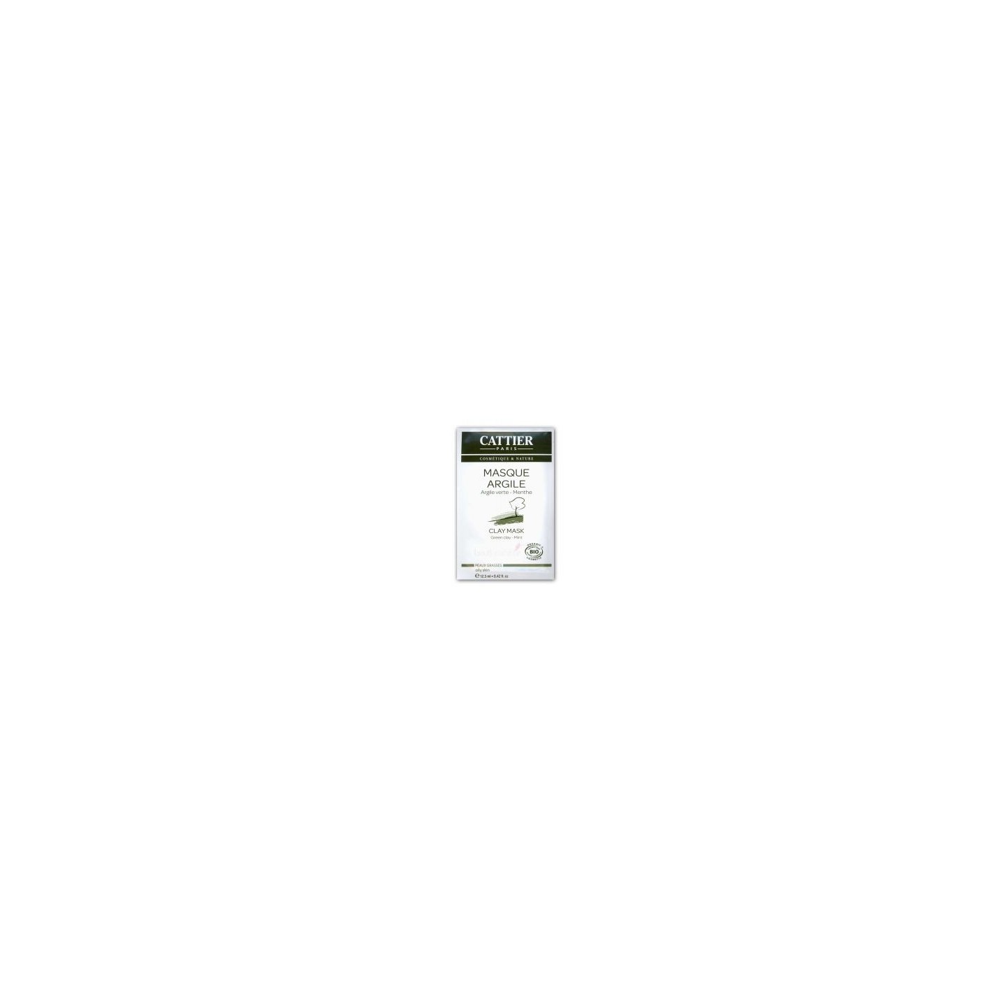 Cattier masque argile verte 12.5ml