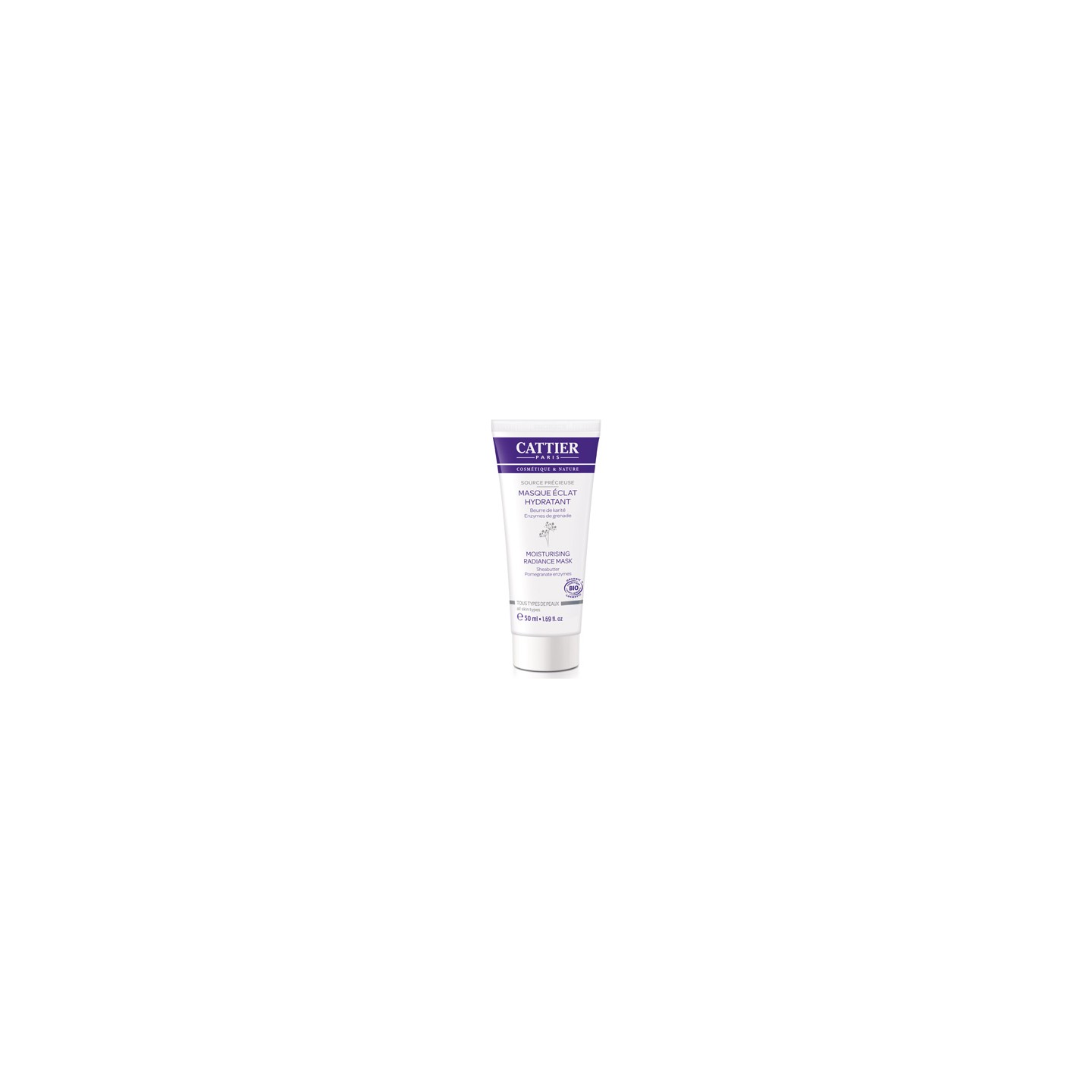 Cattier masque eclat hydratant 50ml