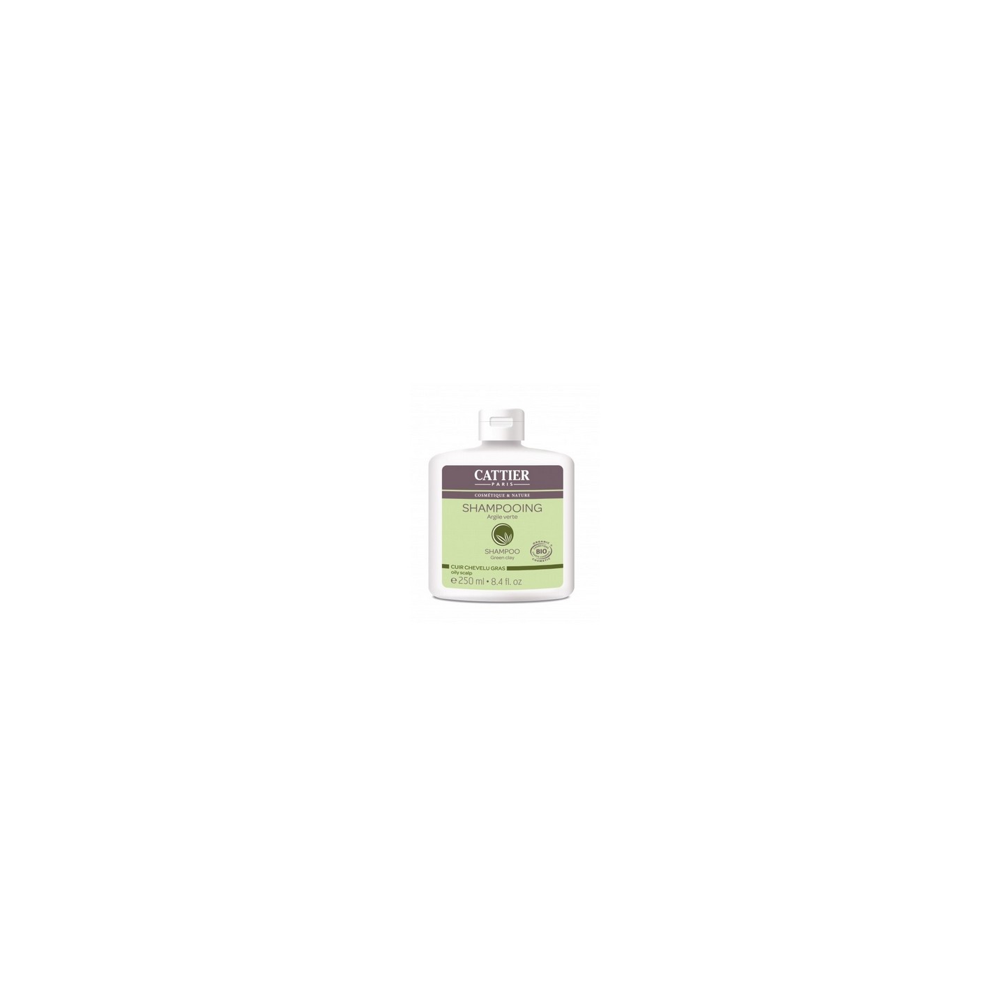 Cattier shampooing argile verte 250ml