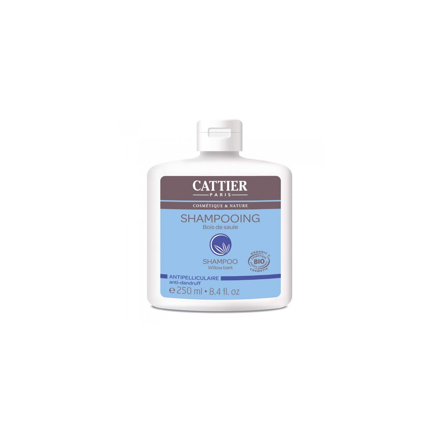Cattier shampooing bois de saule 250ml
