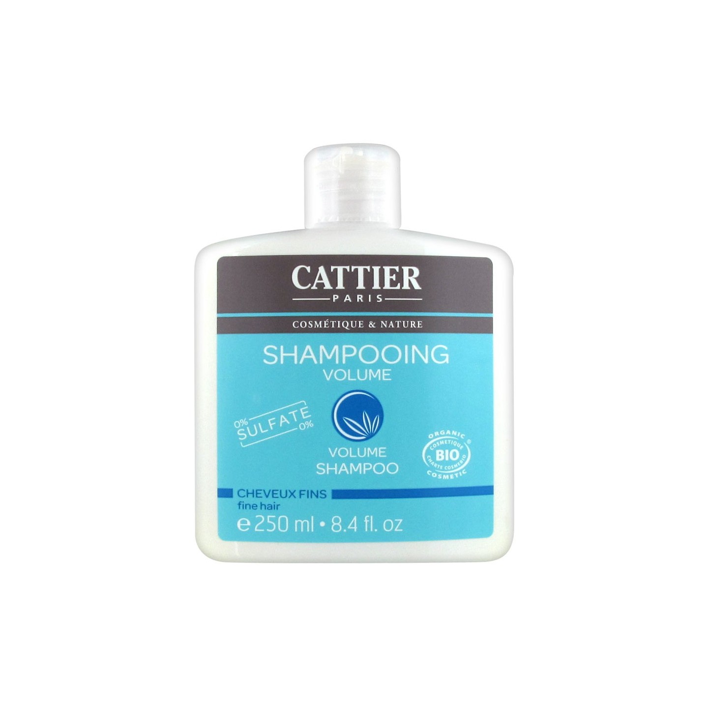 Cattier shampooing volume 250ml