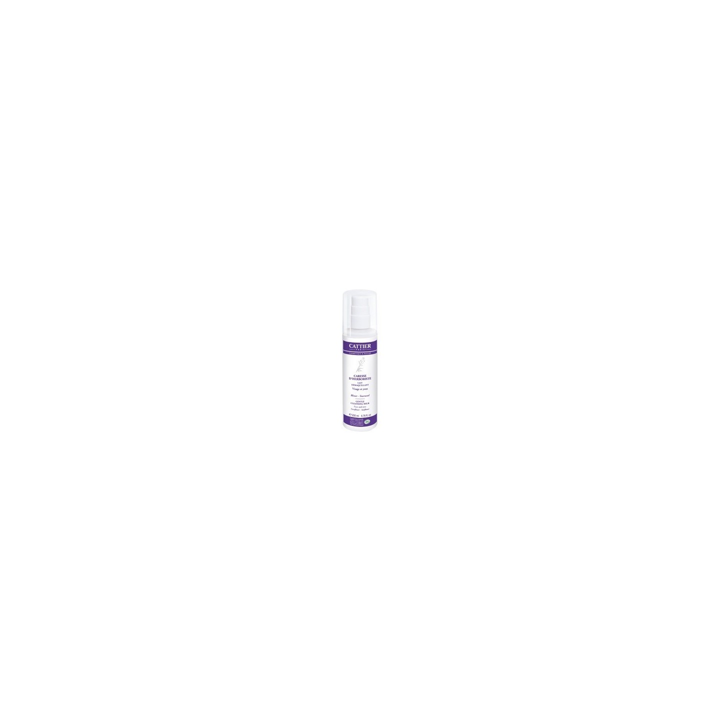 Cattier visage lait démaquillant 200ml