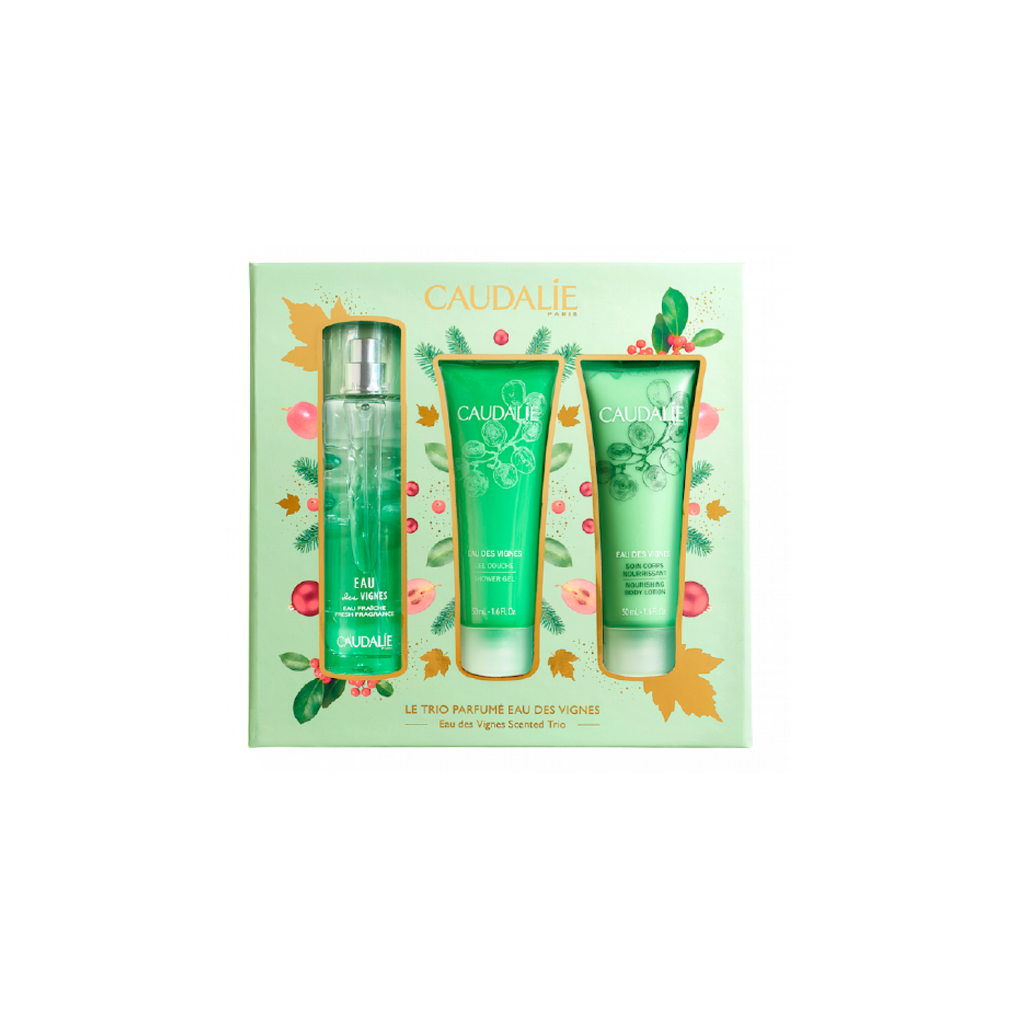 Caudalie Coffret Eau des vignes - 3 soins