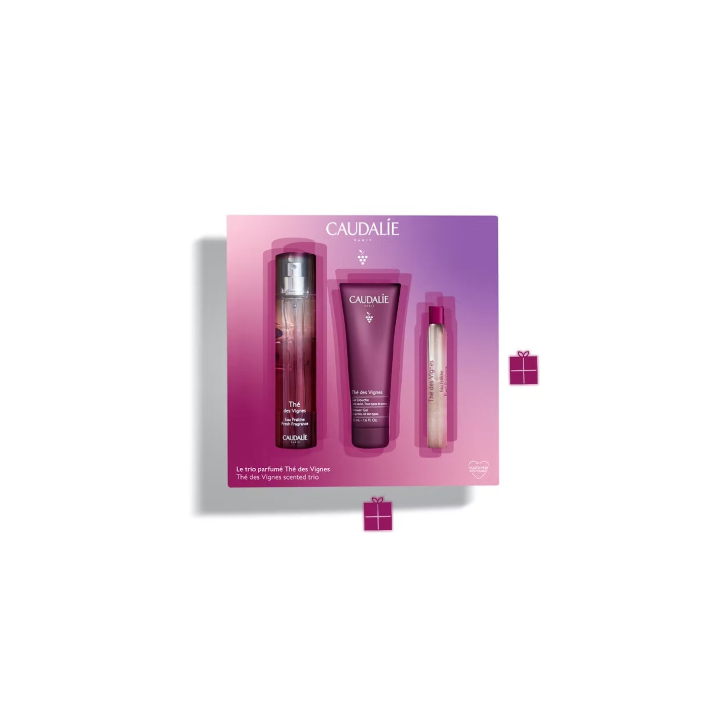 Caudalie Coffret Le trio parfumé Thé des Vignes 2022