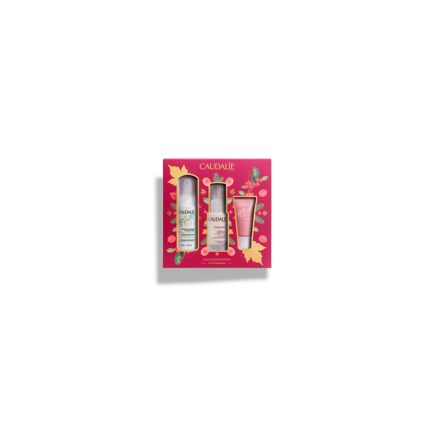 Caudalie coffret sos hydratation