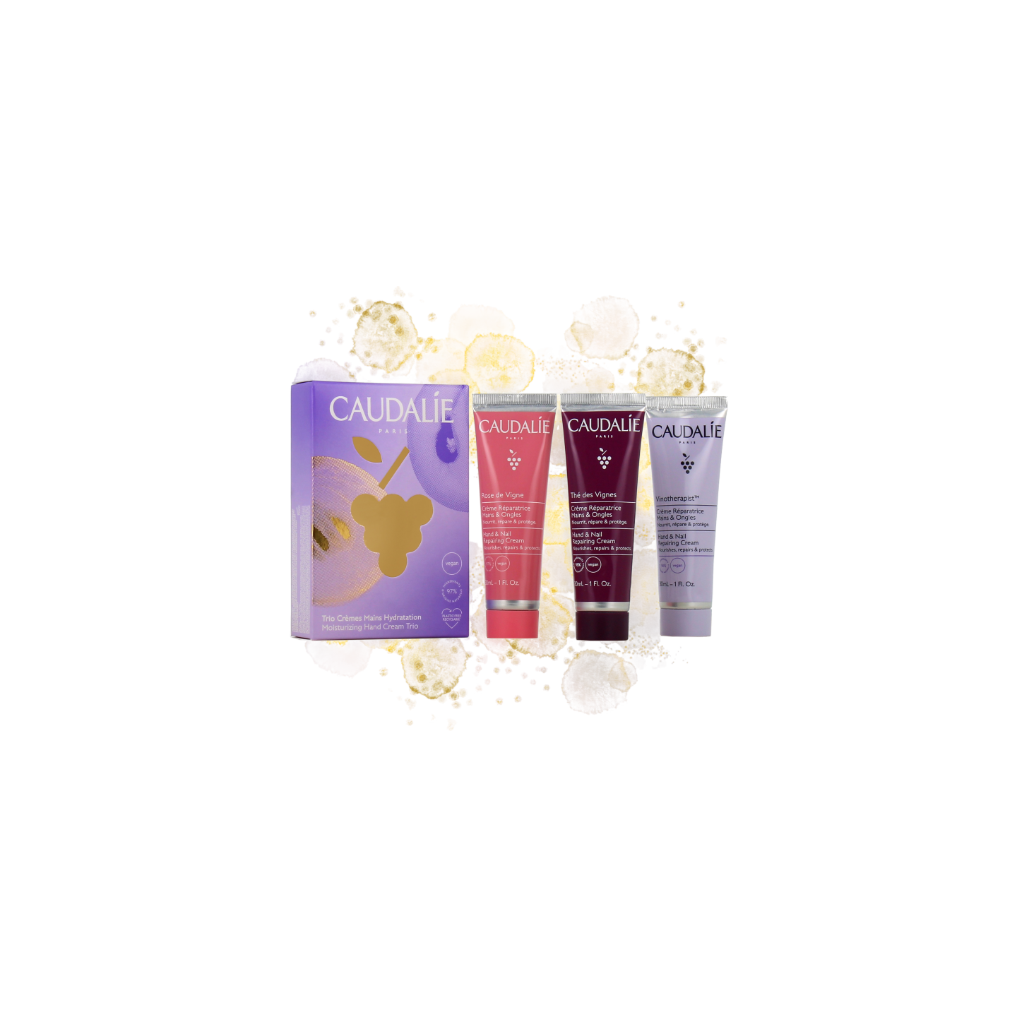 Caudalie Coffret Trio crèmes mains