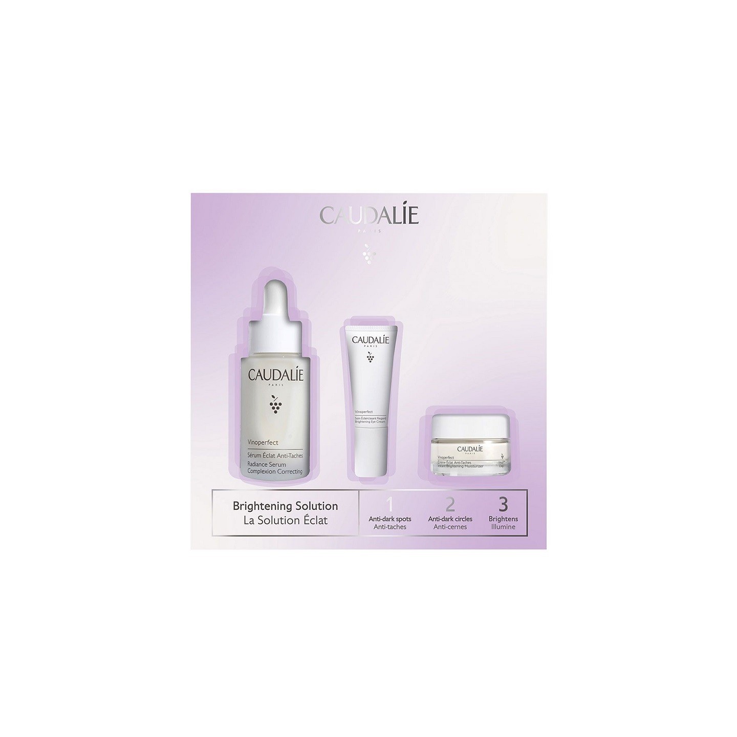 Caudalie Coffret Vinoperfect La Solution Éclat - 3 soins