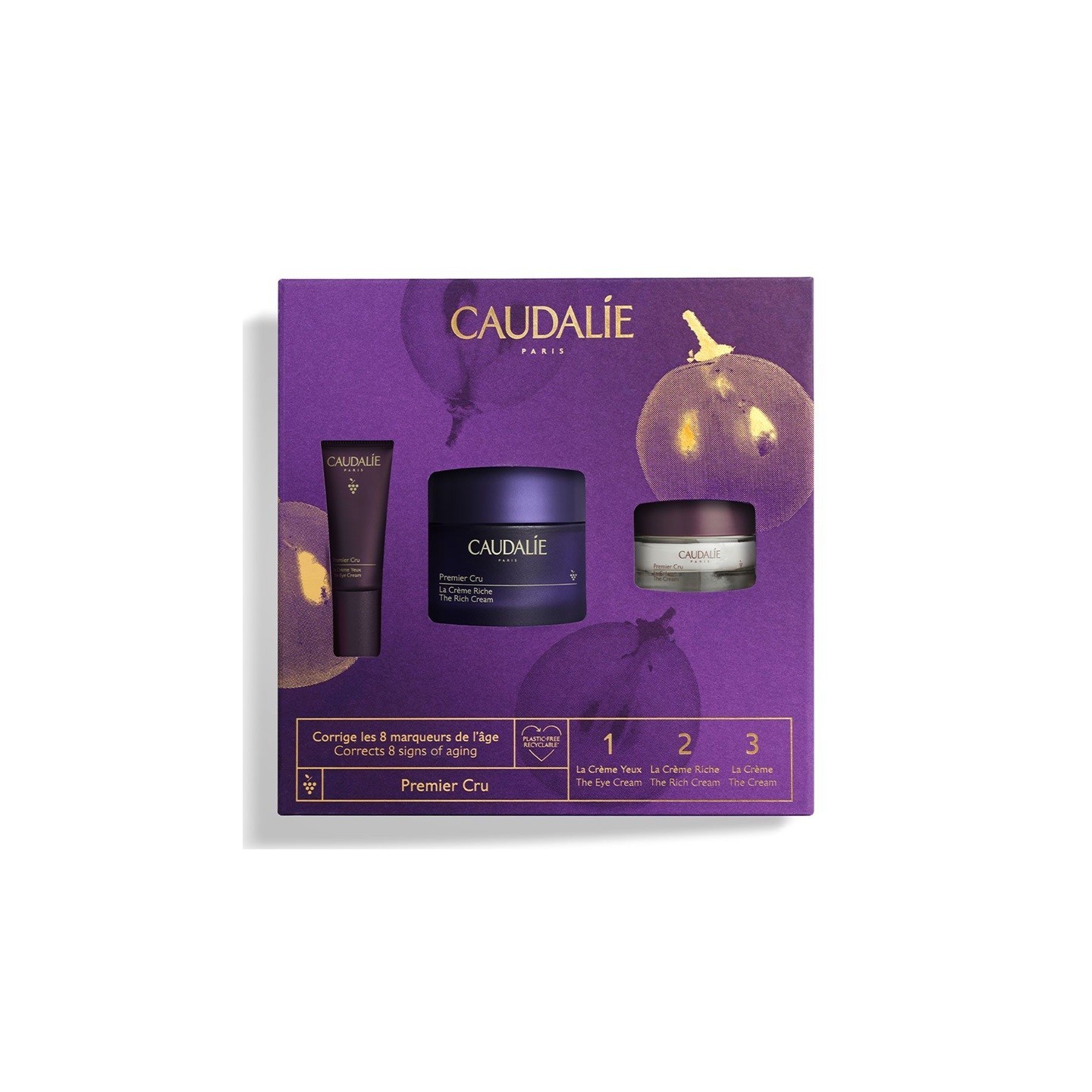 Caudalie Premier Cru Coffret correction des 8 marqueurs de l'âge
