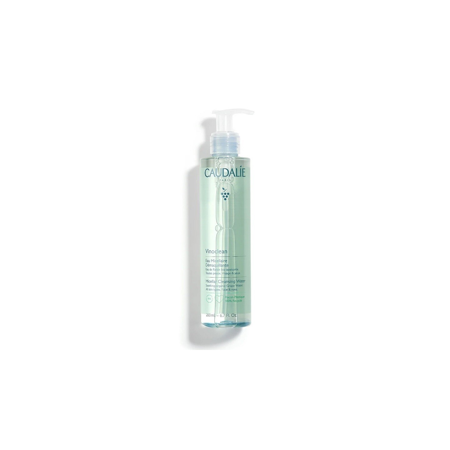 Caudalie Vinoclean Eau micellaire démaquillante - 200ml